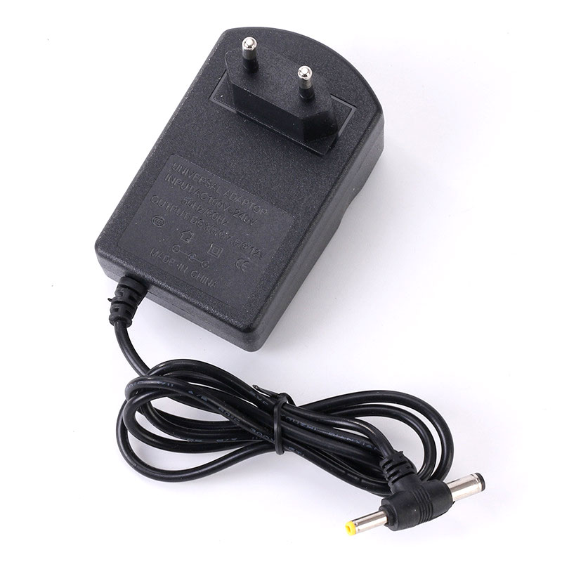 Adjustable power adapter 1A T type European gauge